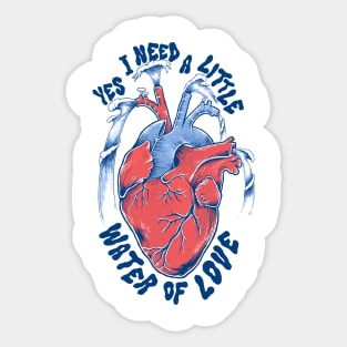 Water of Love - Dire Straits Sticker